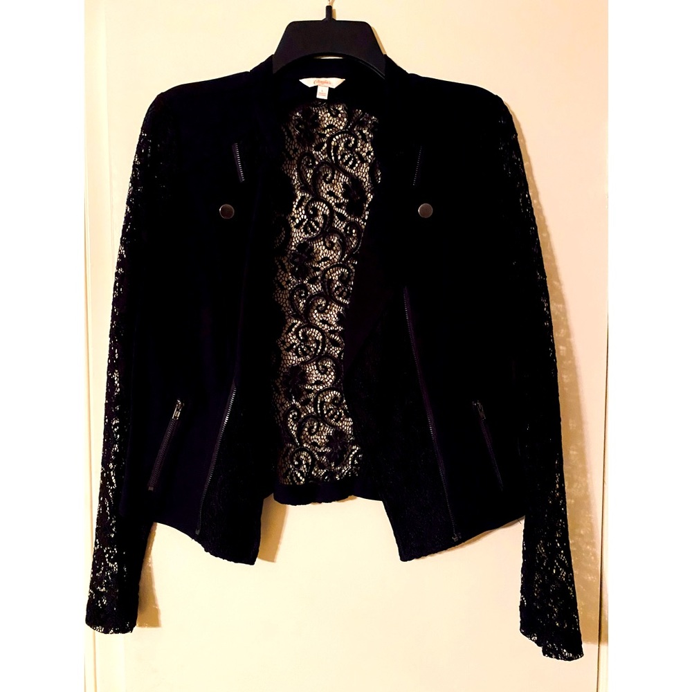 Lace Black Jacket